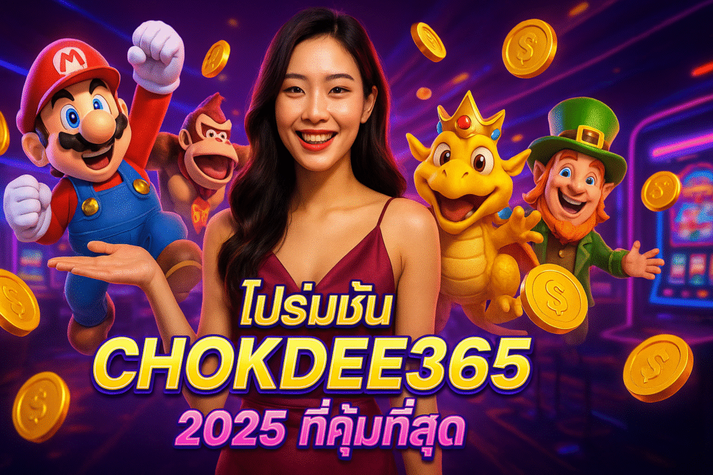 โปรโมชั่น CHOKDEE365 2025 ที่คุ้มที่สุด